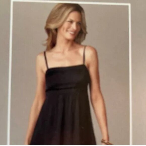 Cabi Coy Cami Size 0 Black Style 102 Y2K Babydoll Adjustable Spaghetti Strap EUC - Picture 11 of 11